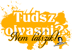 Tudsz olvasni - VERSmindenÁRON fehér